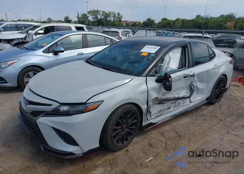 2021 Toyota Camry Trd из США, поврежденный, VIN 4T1KZ1AK5MU049466